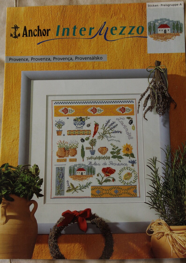 flowers farm animals vegetables lot of 5 color diagrams Anchor fruits,Provence