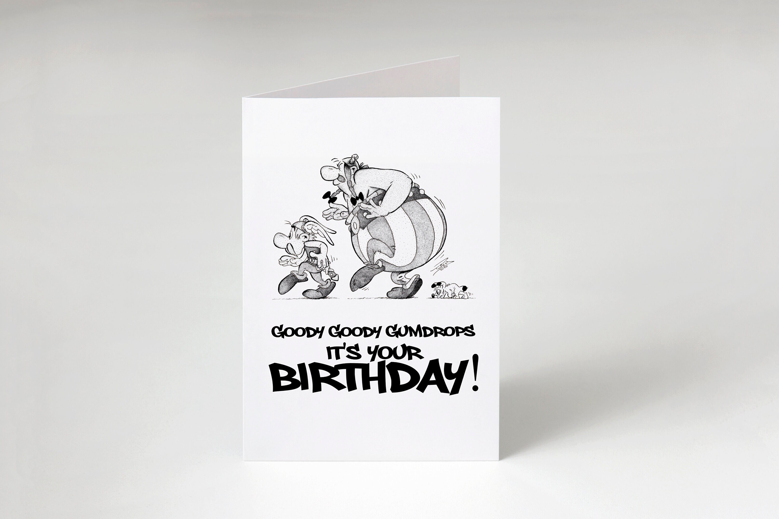 Carte Anniversaire Asterix Et Obelix à Imprimer Astérix cards - Etsy Canada