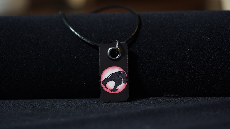Thundercats Necklace Handmade pen drawing jewellery for him or for her movie small gift
