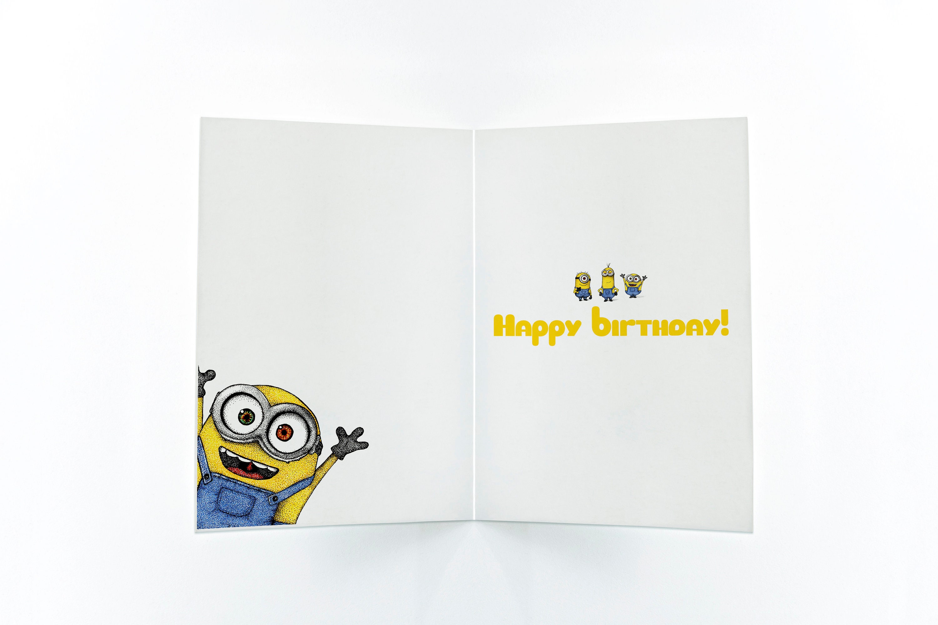 The Minions Personalised Birthday card fan art 8x6 when | Etsy