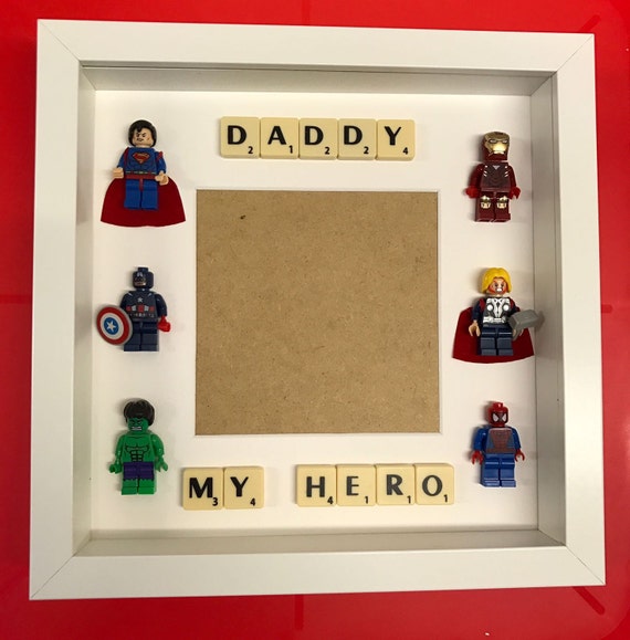 fathers day lego frame