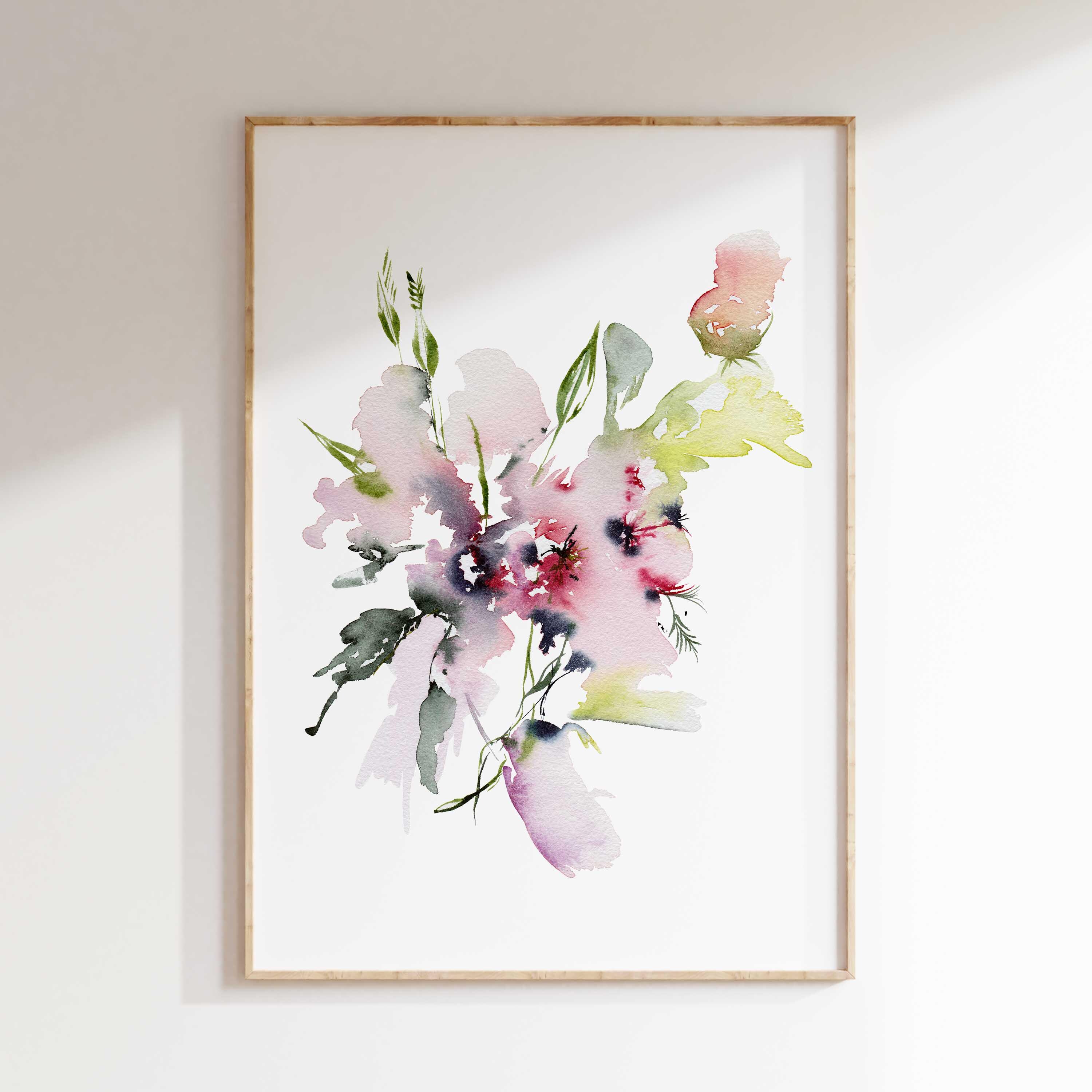 本33／Painting Fresh Florals in Watercolor How To Paint Loose Florals in Watercolour - YouTube