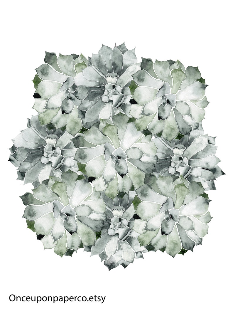 Abstract wall art Geometric Wall art Cactus printAbstract Etsy