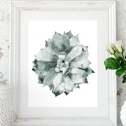 Abstract Wall Art Geometric Wall Art Cactus Printabstract Etsy Hong Kong