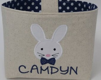 Personalized Easter Basket, Boy Easter Basket