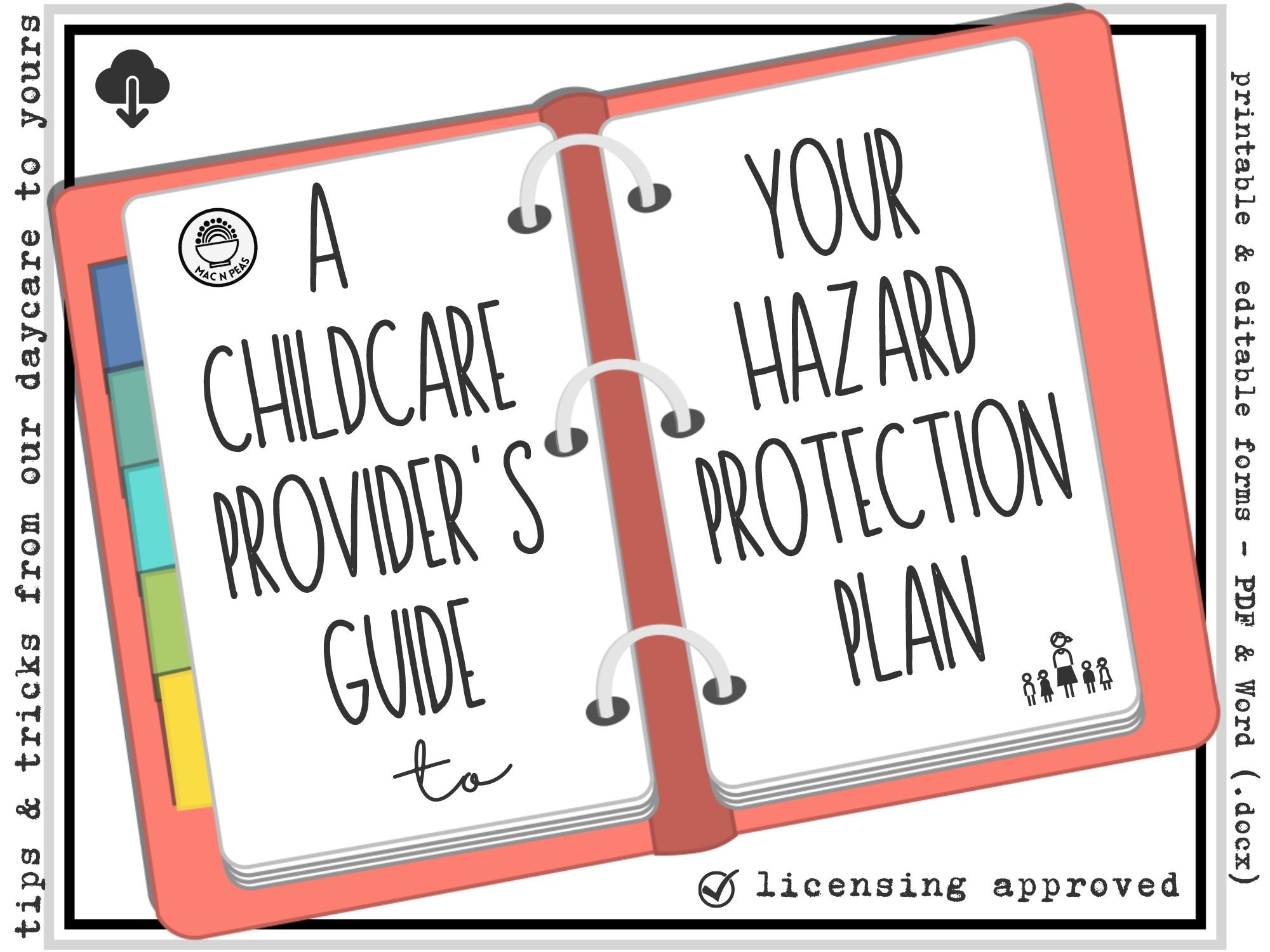 Daycare Hazard Protection Plan PDF & Editable Word A Childcare Provider