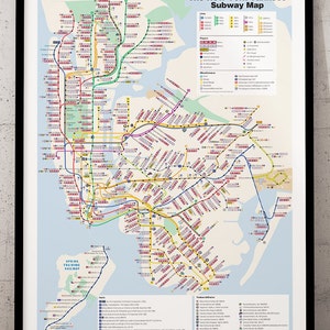 New York Yankees Subway Map