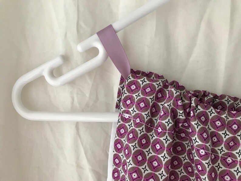 Child/'s Purple Floral Pillowcase Dress Size 2