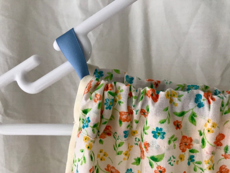 Child/'s Peach Floral Pillowcase Dress Size 2