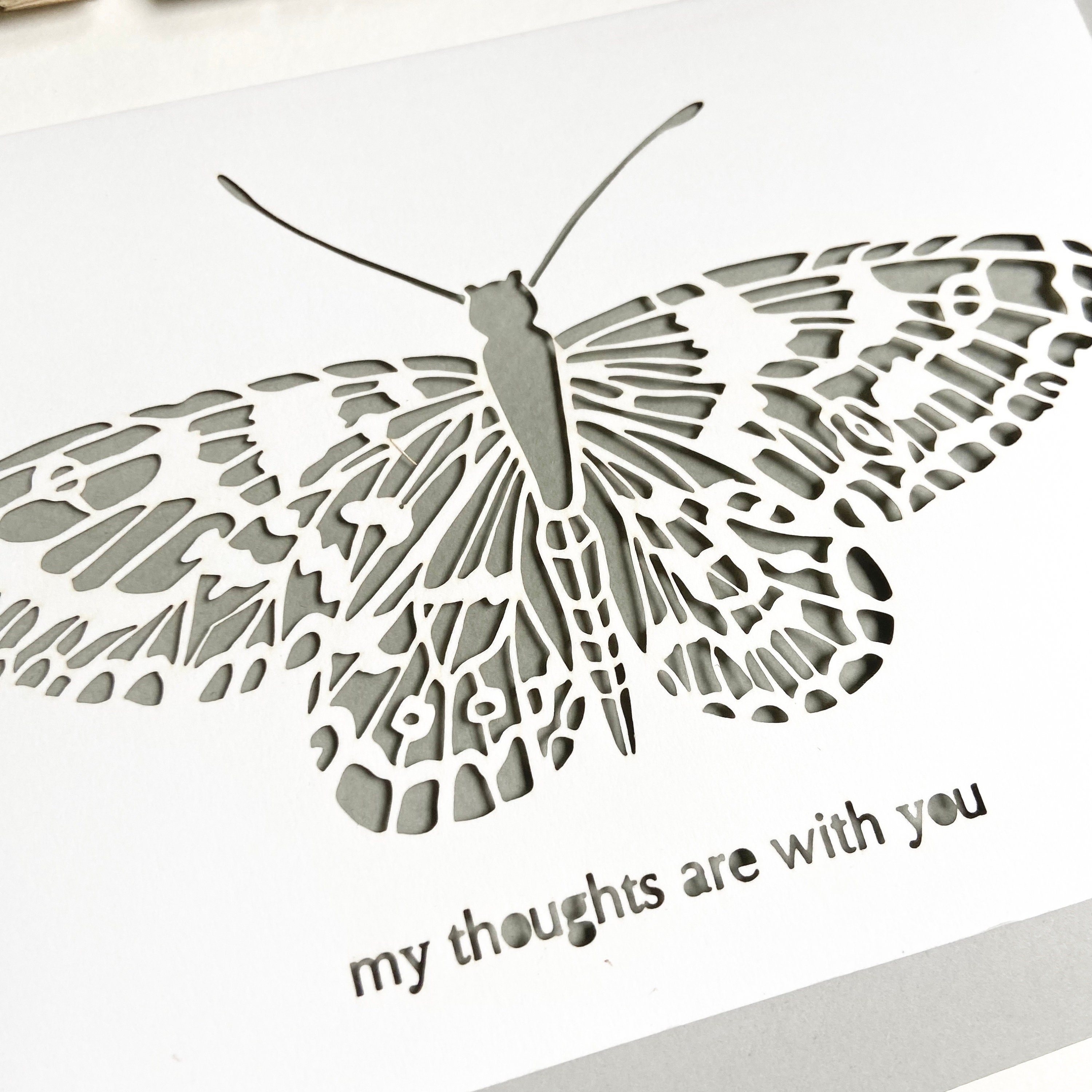 Sympathy Card Thinking of You Card Bereavement Card Etsy