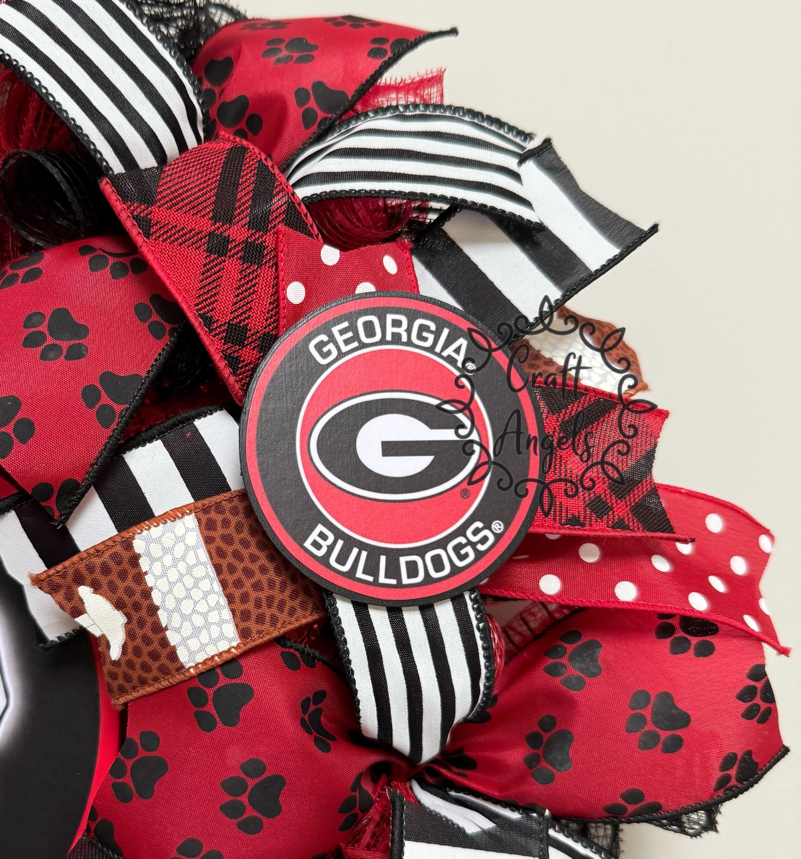 Bulldogs Wreath, Football Wreath, UGA Wreath, Georgia Bulldogs Wreath