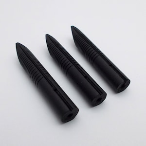 Set di 3 alimentatori Kanwrite Ebonite per pennini per penna stilografica n. 6