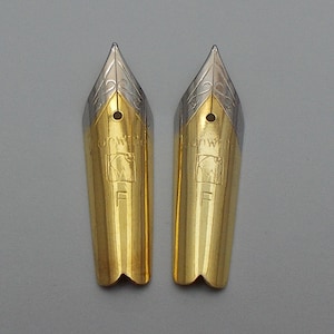 Set of 2 Kanwrite No.8 (India Size) Fountain Pen Nibs - M