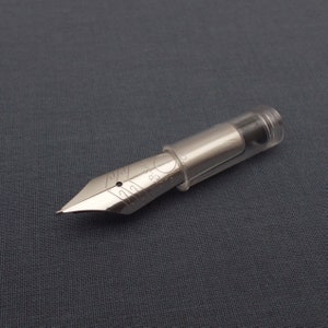 万年筆 Bock 18k ペン先 金メッキ万年筆ペン先、リーフ0.38mm、f 0.5mm、ペン先文房具