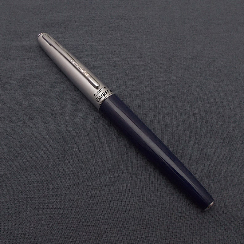 Camlin Elegante Fountain Pen – Füllfederhalter Mit Vergoldeter Feder | Schwarz/Blau/Rot