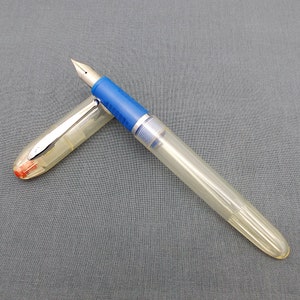 Vintage Sheaffer School Fountain Pen - Clear/Demonstrator