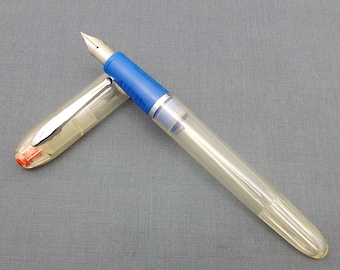 vintage Sheaffer School Fountain Pen - Clear/Demonstrator