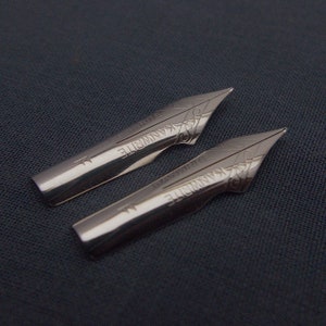 Set of 2 Kanwrite #5.5 Ultra Flex F Fountain Pen Nibs - SSF