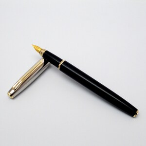 V'Sign stride zwarte Vulpen met 3-in-1 vulling systeem