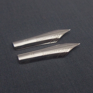 Set of 2 Kanwrite #5.5 Flex F Fountain Pen Nibs - SSF