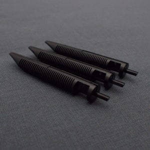 Set di 3 alimentatori in plastica per unità pennino n. 6 per penne stilografiche