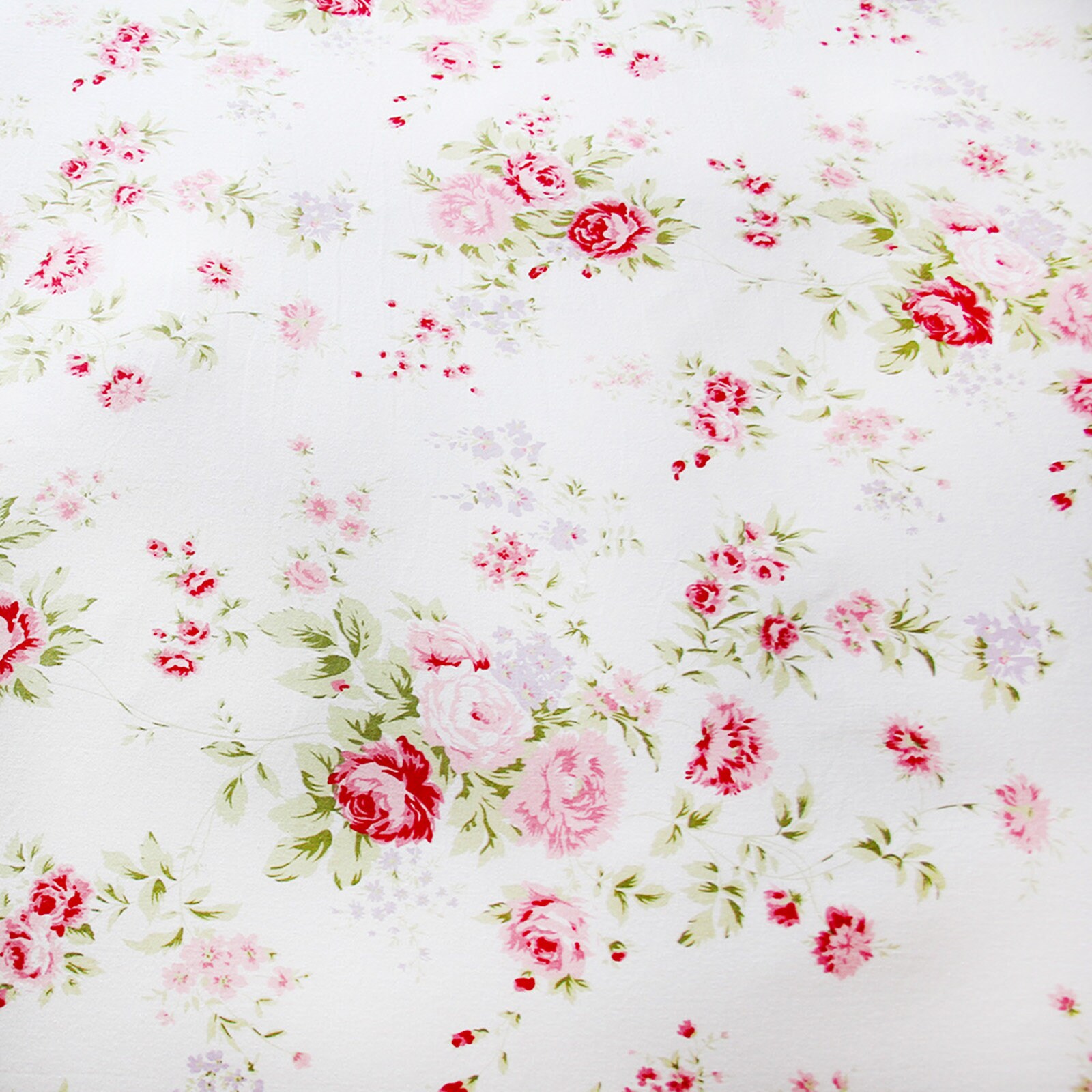 White Pink Roses Layered Ruffle Cotton Pillowcase Victorian - Etsy UK