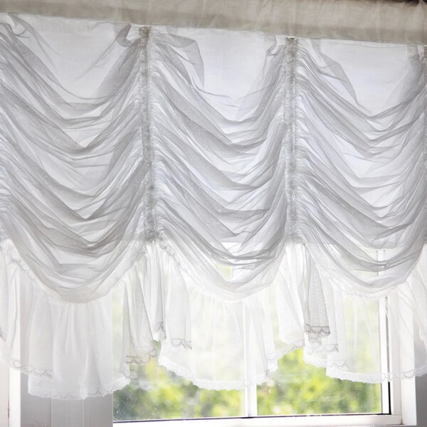 Balloon Valance Etsy
