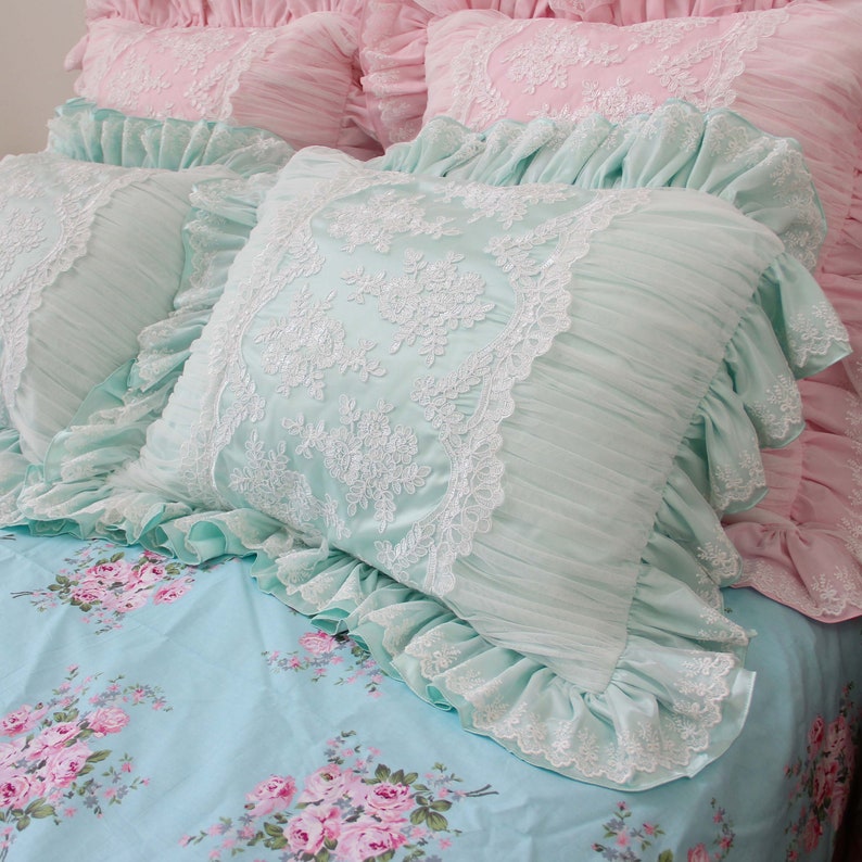 French Lace Pillow Sham Etsy