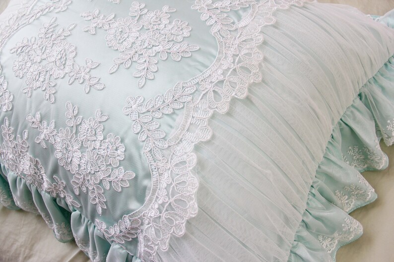 French Lace Pillow Sham Etsy
