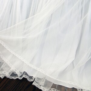 Luxury Sheer Bed Skirt Split Corners Dust Ruffle - Etsy