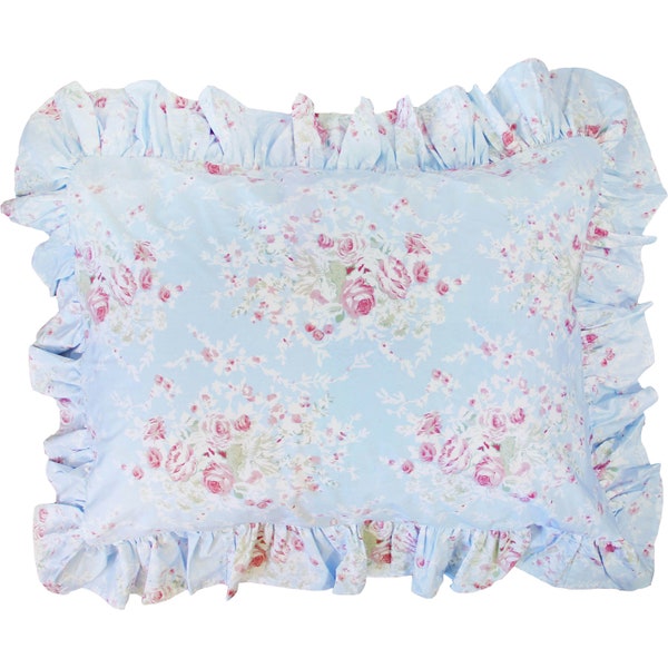 Ruffle Pillow Etsy