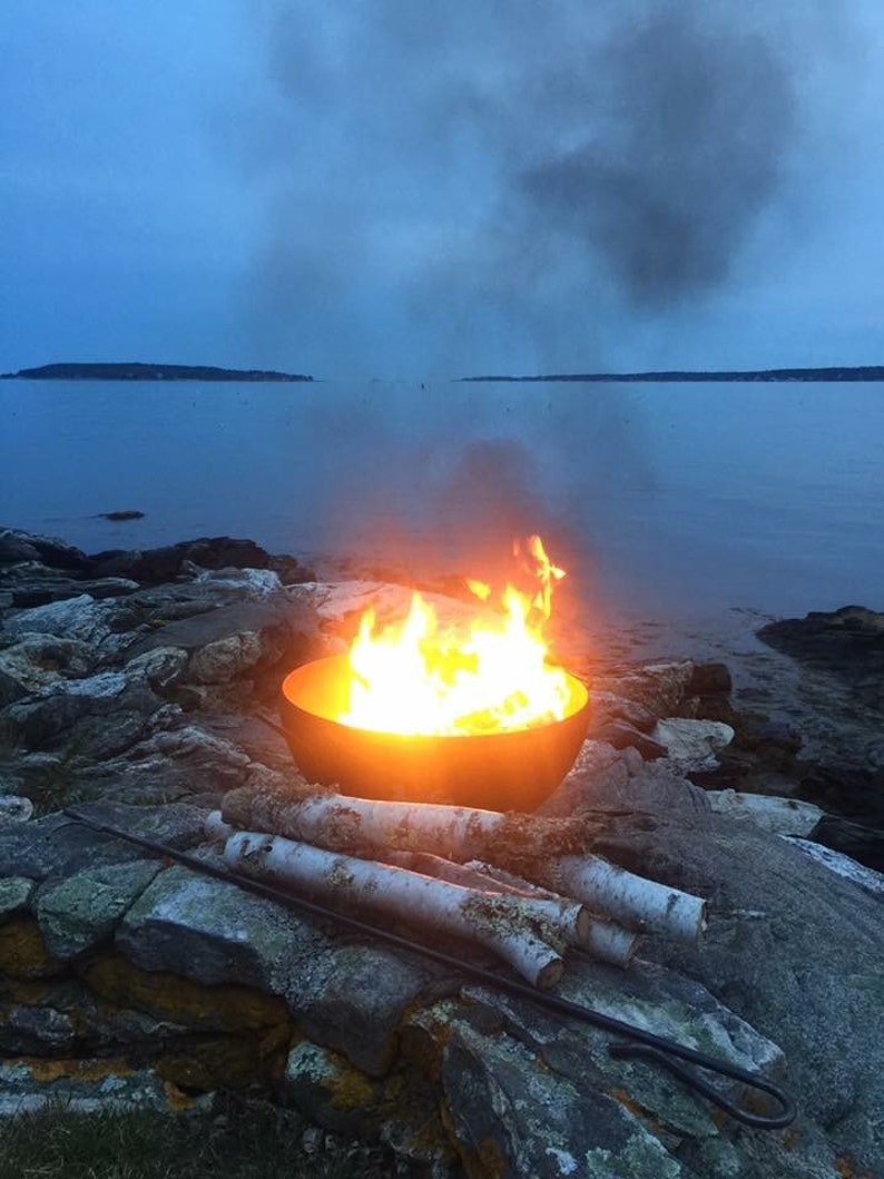 41 Hemisphere Cauldron Fire Pit Etsy