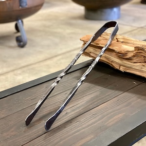 Hand Forged Cooking Tongs