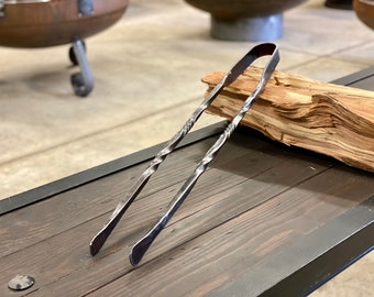 Hand Forged Cooking Tongs