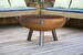 36” Elliptical Fire Pit on Legs