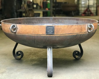 42&quot; Elliptical Decorative Fire Pit