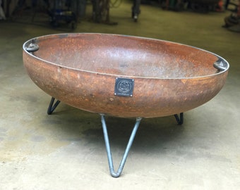 42" Mid Century Modern Fire Pit