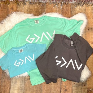 Gott ist größer als das Hoch und die Tiefs Shirt, größer als das Auf und Ab Shirt für Teenager Mädchen, Weihnachtsgeschenk für christliche Mutter