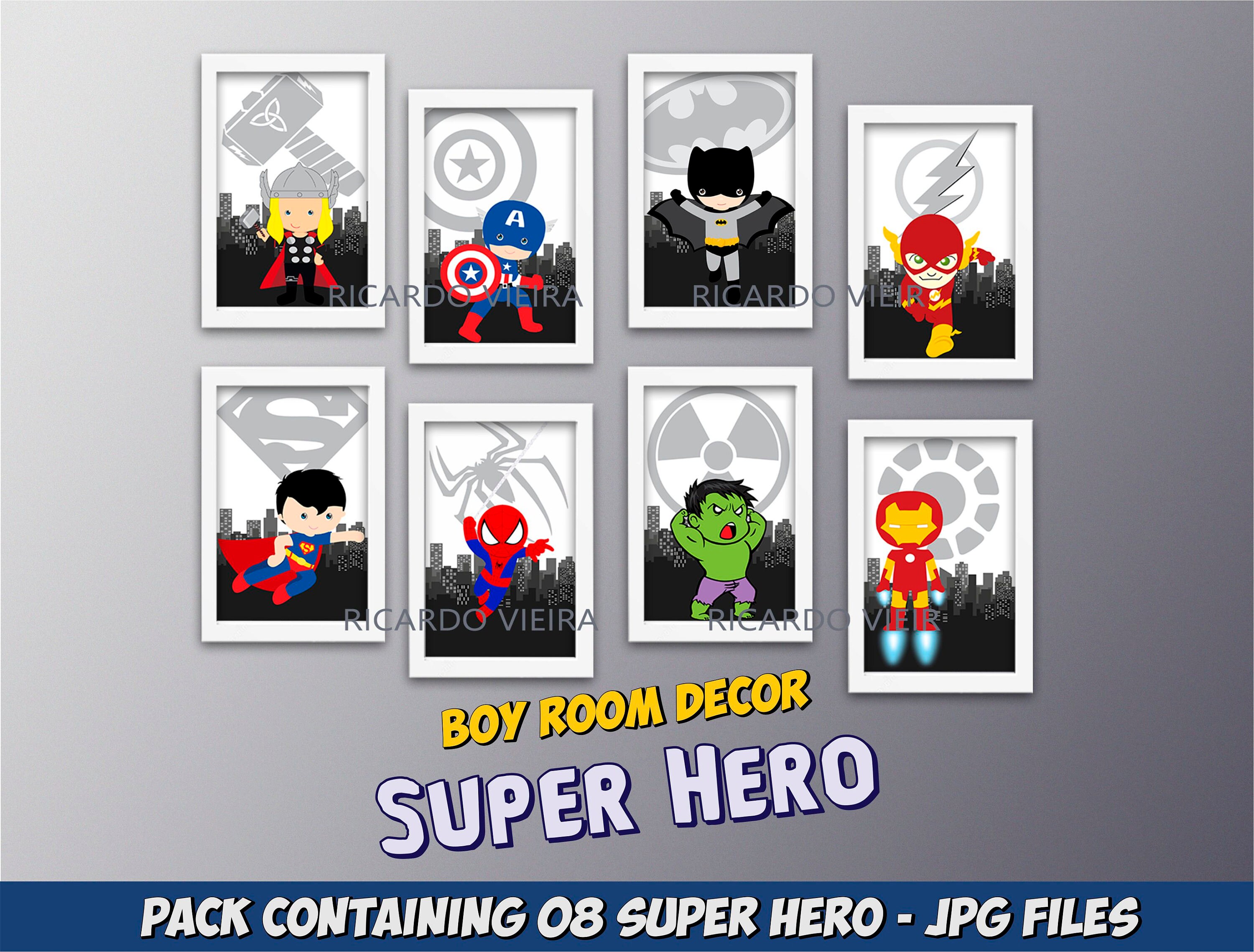 superhero nursery decor