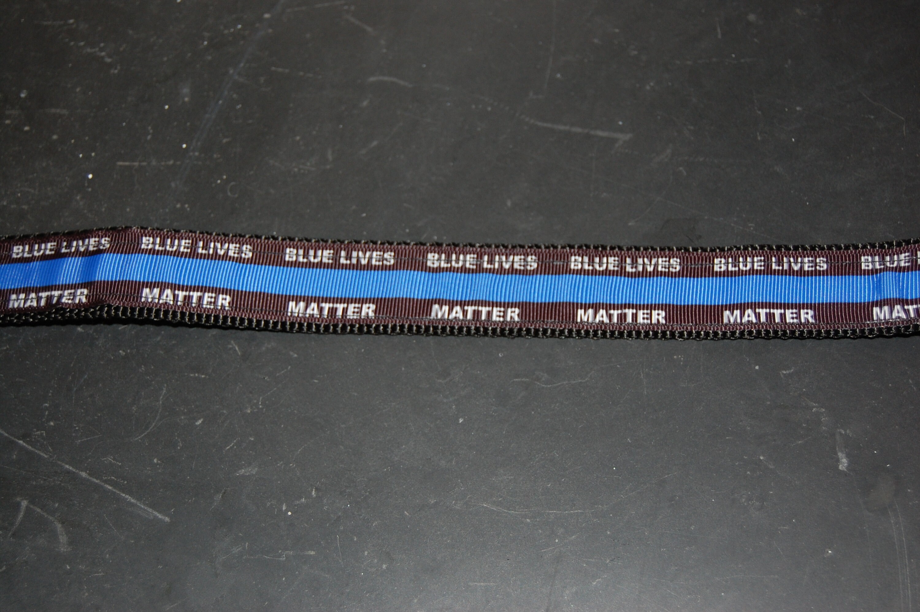 Blue Lives Matter Dog Collar Etsy