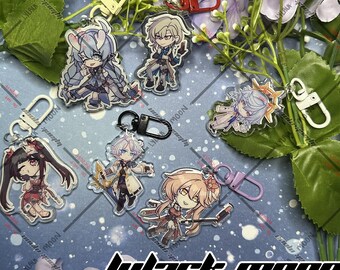 Honkai Star Rail Acrylic Keychain: Set 5