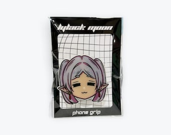 Frieren Anime Phone Grip: Handmade Cell Phone Holder