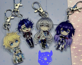 Honkai Star Rail Set 3| Keychain | Keychains | Charms | Hoyoverse | Mihoyo | Acrylic Keychain | Belobog Crew