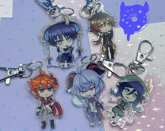 Genshin Impact Set 2| Keychain | Keychains | Charms | Hoyoverse | Mihoyo | Acrylic Keychain