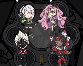 Zenless Zone Zero Set 1 | Keychain | Keychains | Charms | Hoyoverse | Mihoyo | Acrylic Keychain | Cunning Hares