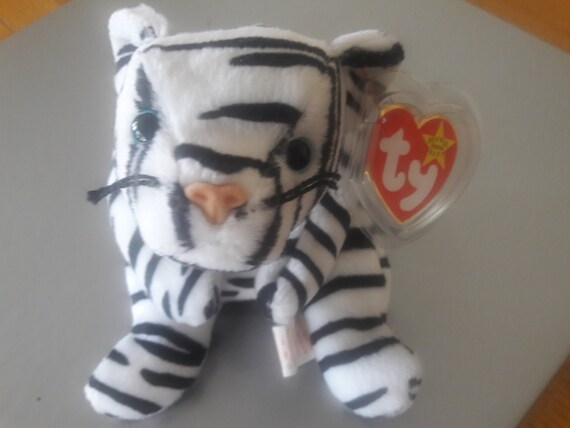 snow leopard beanie baby