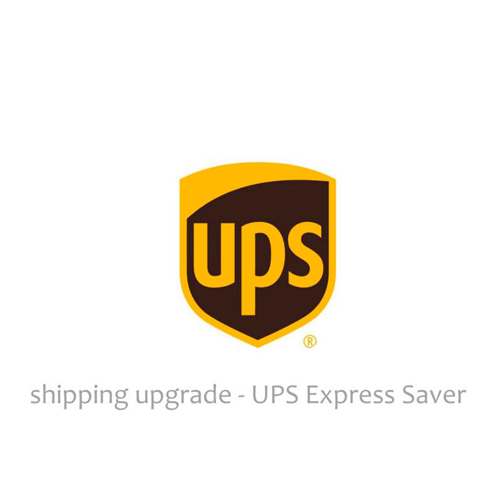 USA Shipping Upgrade UPS Express Saver. Insured and Fast. Etsy