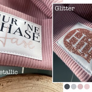 Hipster Beanie Loop Schal Ripp Jersey GLÜCKSMARIECHEN image 3