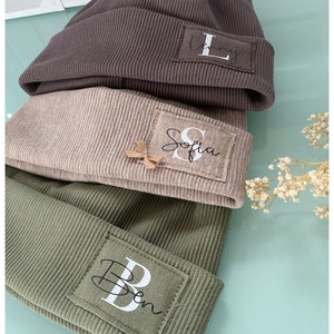 Hipster Beanie Loop Schal Ripp Jersey GLÜCKSMARIECHEN Bild 7