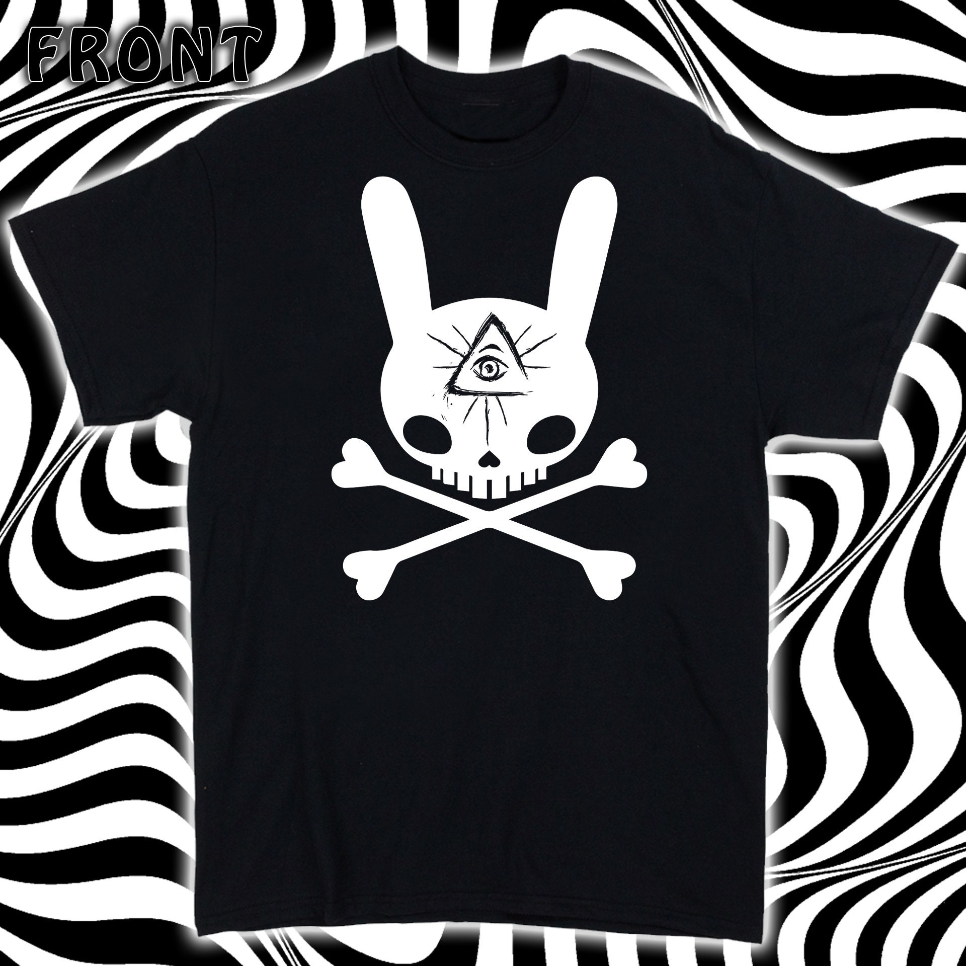 T shirt bunny skull new arrivals